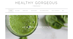 Desktop Screenshot of healthygorgeous.com